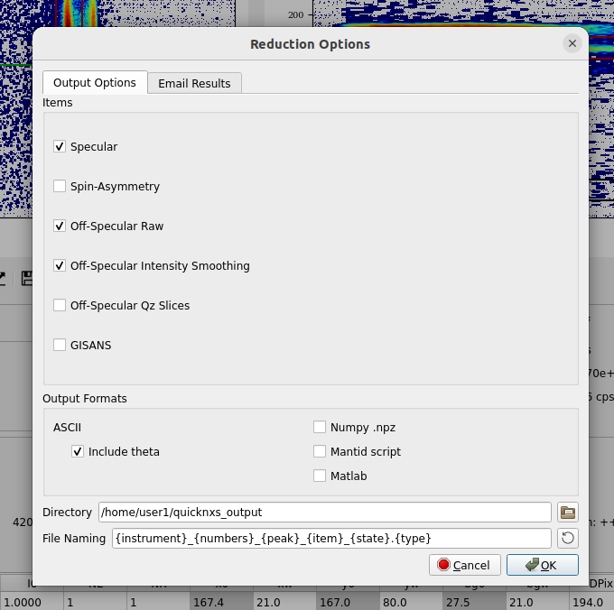 Reduction Options